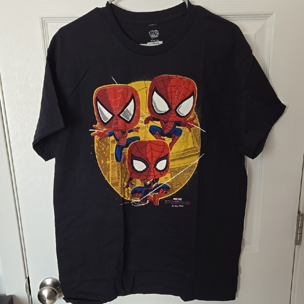 Marvel Black Spider-Man Short Sleeve Tee
